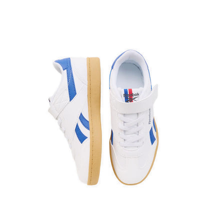 Reebok Smash Edge Elastic & Top Strap Boy's Classic Shoes - White