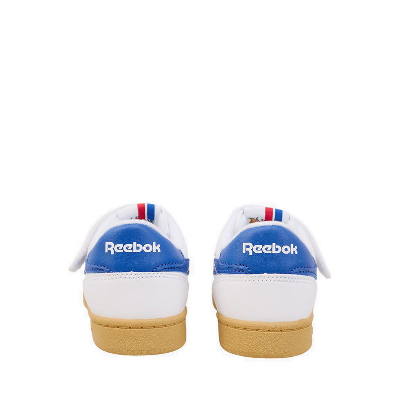 Reebok Smash Edge Elastic & Top Strap Boy's Classic Shoes - White