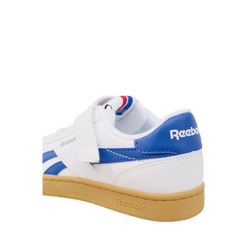 Reebok Smash Edge Elastic & Top Strap Boy's Classic Shoes - White