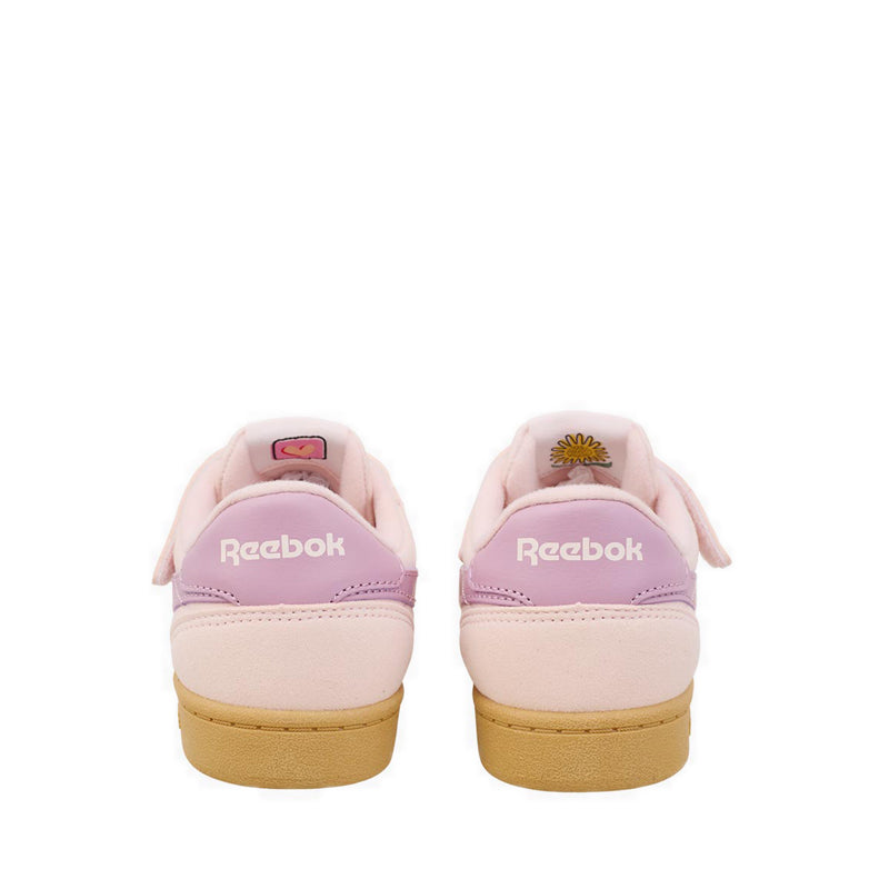 Reebok Smash Edge Elastic & Top Strap Girl's Classic Shoes - Pink