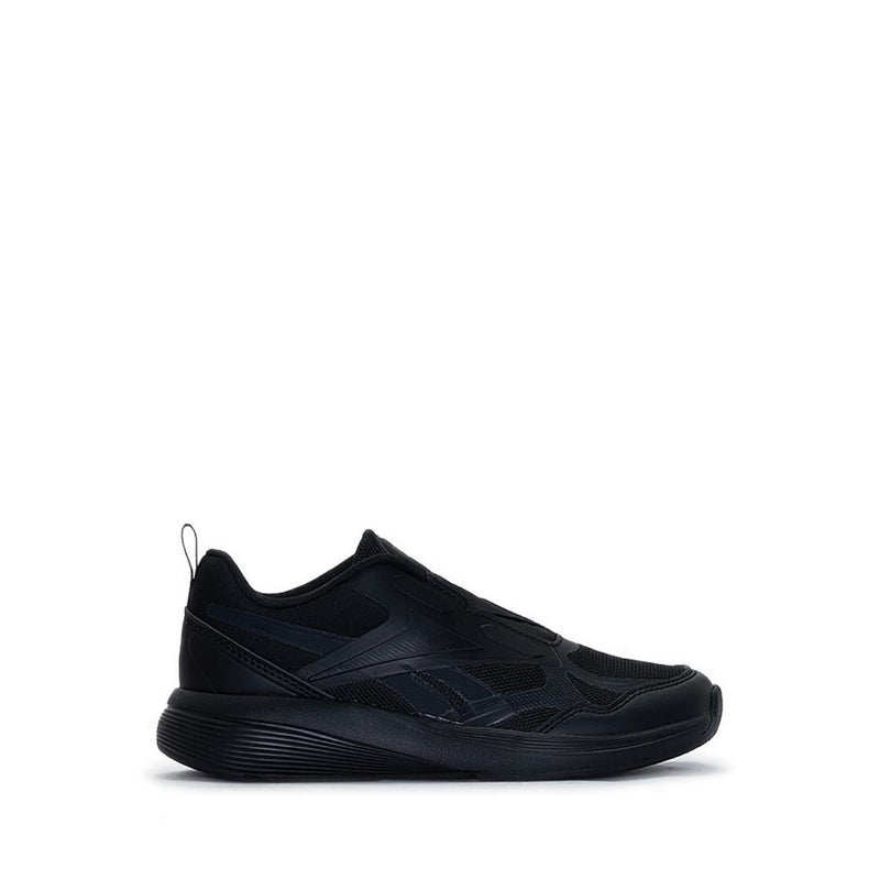 Reebok Glide Low Elastic & Top Strap Girl's Lifestyle Shoes - Black