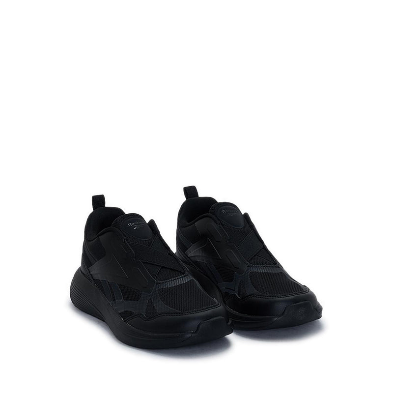 Reebok Glide Low Elastic & Top Strap Girl's Lifestyle Shoes - Black