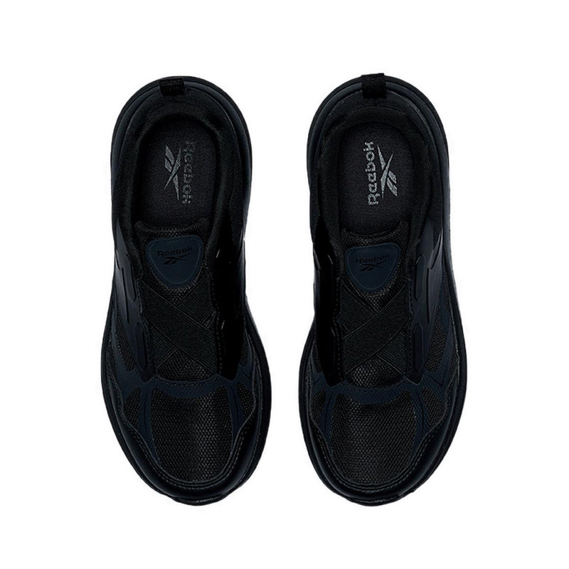 Reebok Glide Low Elastic & Top Strap Girl's Lifestyle Shoes - Black