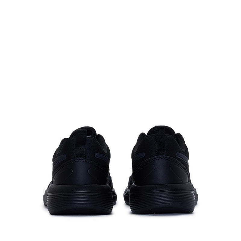 Reebok Glide Low Elastic & Top Strap Girl's Lifestyle Shoes - Black