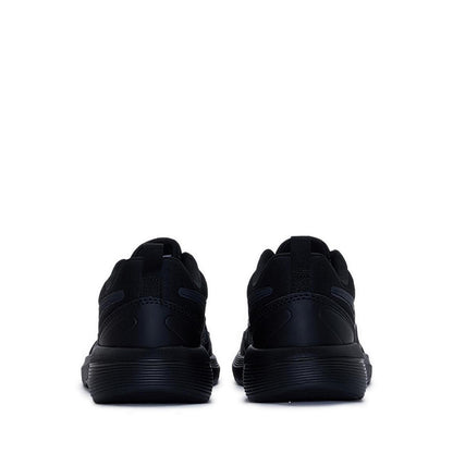 Reebok Glide Low Elastic & Top Strap Girl's Lifestyle Shoes - Black