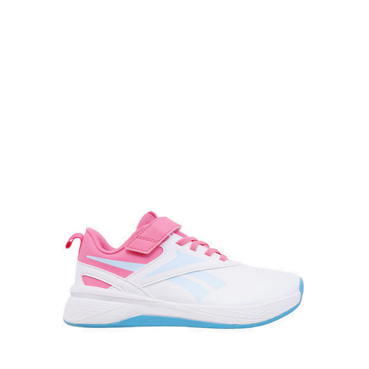 Reebok Nano Play Syn Stretch Lace and Top Strap Girls  Shoes - White