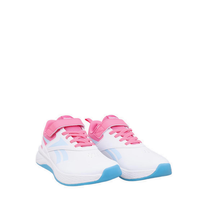 Reebok Nano Play Syn Stretch Lace and Top Strap Girls  Shoes - White