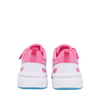Reebok Nano Play Syn Stretch Lace and Top Strap Girls  Shoes - White