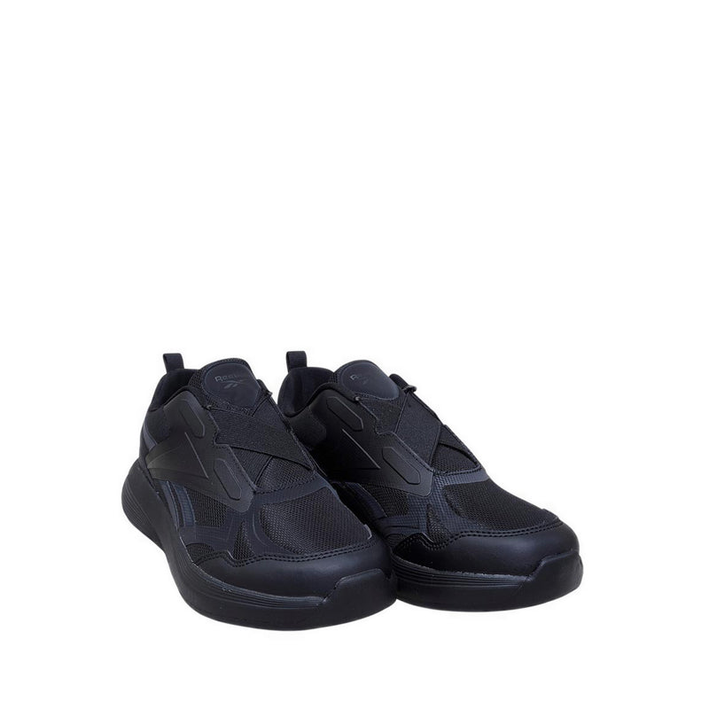 Reebok Rush Runner 6.0 Slip On Boy's Running Shoes - Black