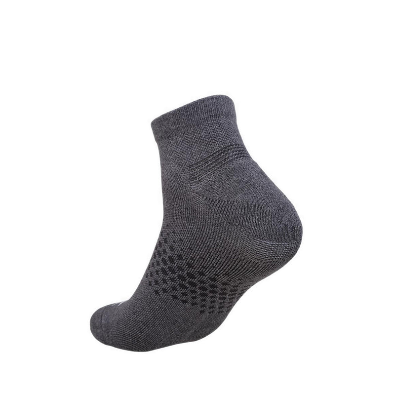 Reebok 3P Charlie Ankle Men's Socks - Misty Blue/Grey/Dark Heather