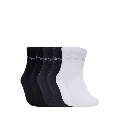 Reebok 6P Ethan Quarter Men's Socks - Multicolor