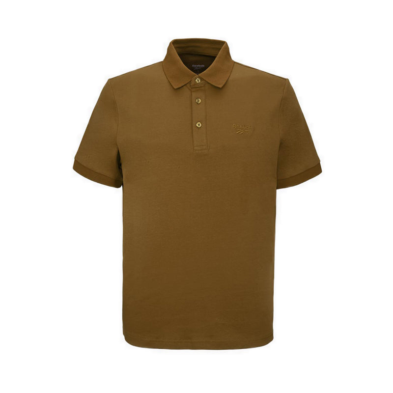 Reebok Camillo Lifestyle Men's Polo - Khaki Brown