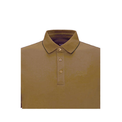 Reebok Clayton Men's Performance Polo - Khaki Brown