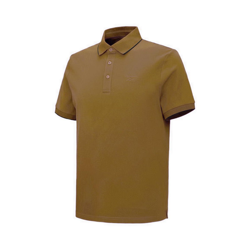 Reebok Clayton Men's Performance Polo - Khaki Brown