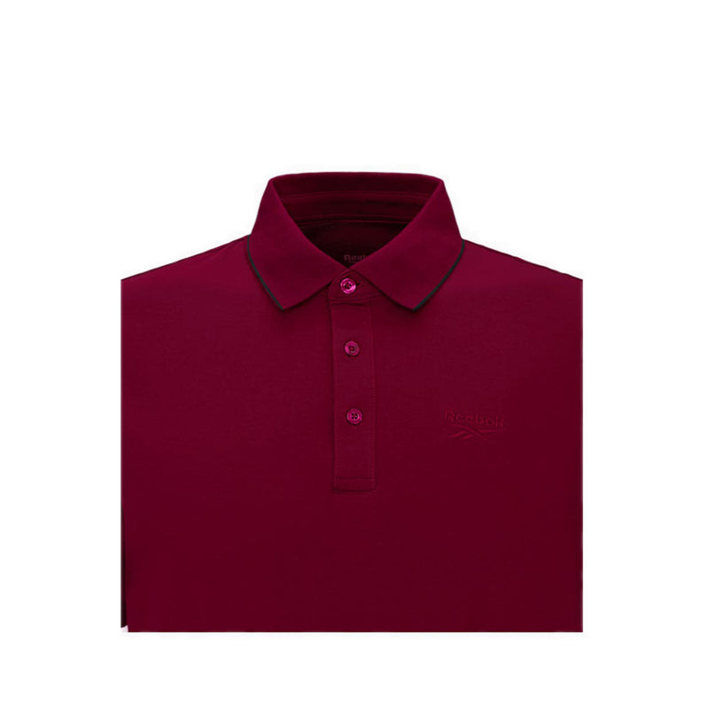 Reebok Clayton Performance Men's Polo - Classic Burgundy