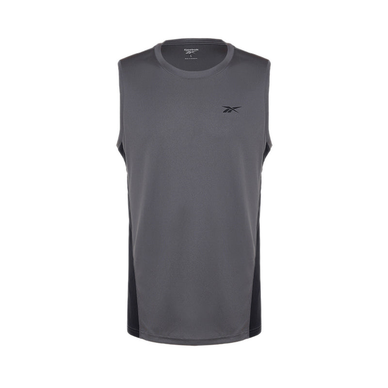 Reebok Performance Men's Sleeveless Tee - Dark Grey