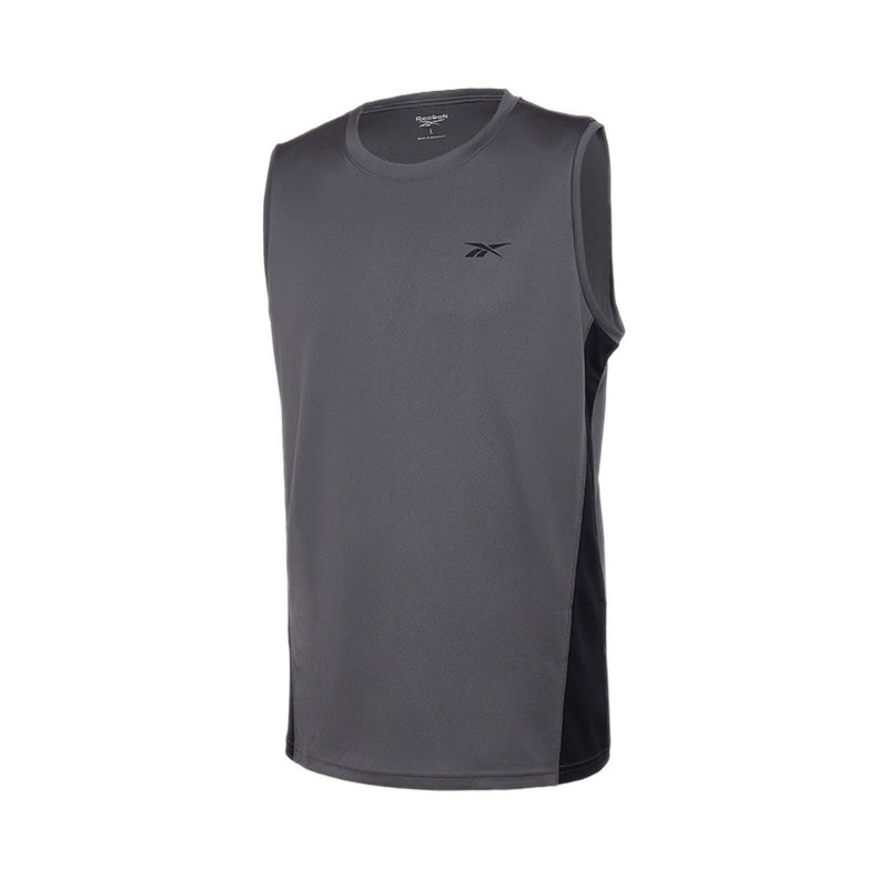 Reebok Performance Men's Sleeveless Tee - Dark Grey
