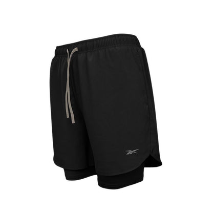 Reebok Duncan 2 In 1 Performance Men's Short - Black