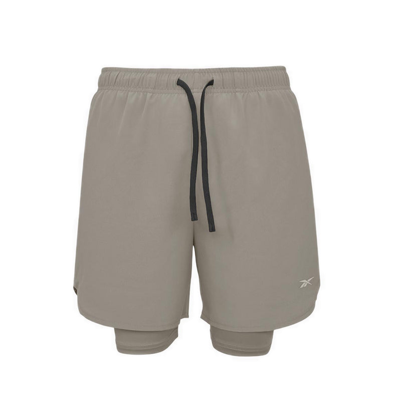Reebok Duncan 2 In 1 Performance Men's Short - Escape Grey