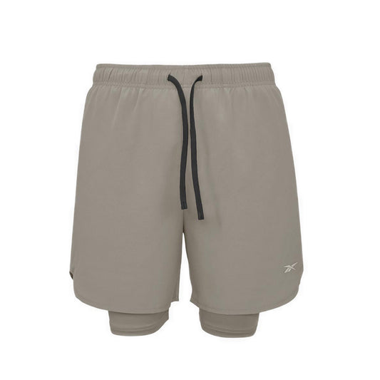 Reebok Duncan 2 In 1 Performance Men's Short - Escape Grey