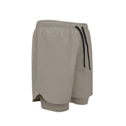 Reebok Duncan 2 In 1 Performance Men's Short - Escape Grey