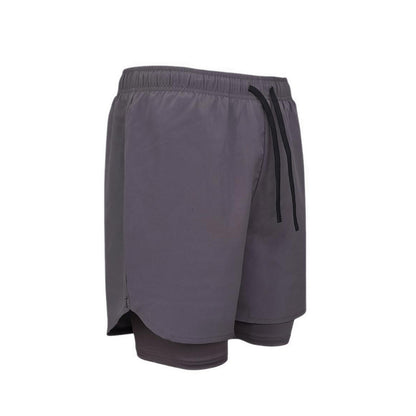 Reebok Duncan 2 In 1 Performance Men's Short - Grey