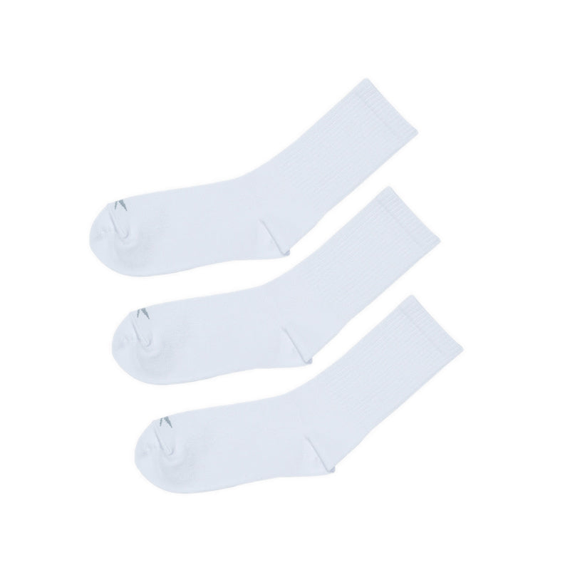 3P Crew Men's Socks - White