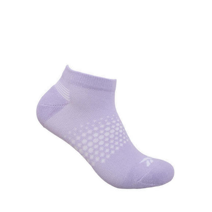 Reebok 3P Claire Ankle Women's Socks - White/Melange/Purple