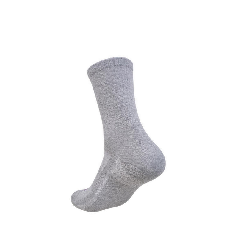 Reebok 3P Daria Crew Women's Socks - Dark Grey/Melange/White