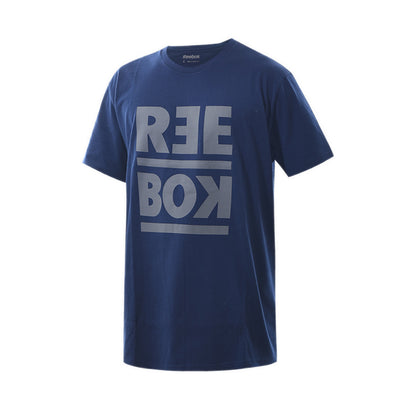 Reebok RM Basic Men's Graphic Tee - Navy
