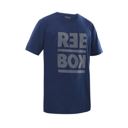 Reebok RM Basic Men's Graphic Tee - Navy