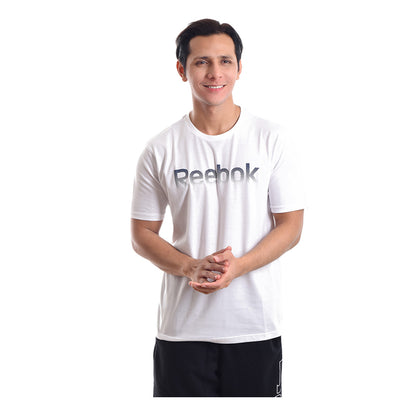 Reebok Rm Basic Graphic Men's Tee - White